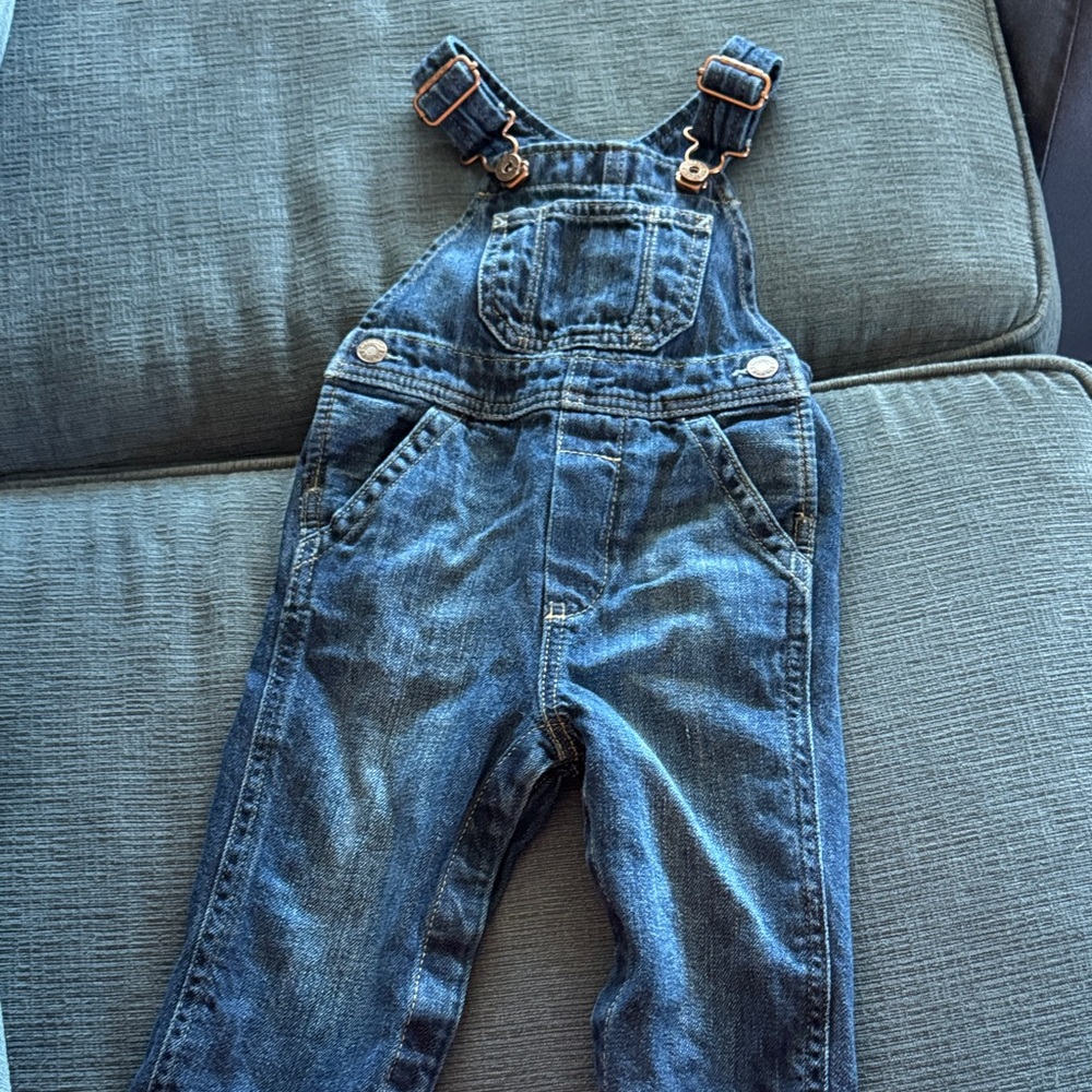 GAP Blue Denim Kids Overalls